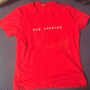 Red LA tshirt